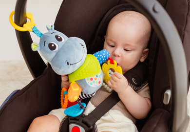 Balibazoo, Hipcio Hipolit, zabawka niemowlęca z zawieszką