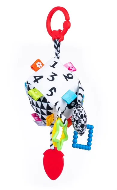 Balibazoo, Kostka Sensory, zabawka sensoryczna, zawieszka