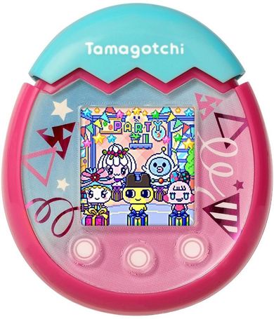 Bandai, Tamagotchi Pix, zabawka interaktywna, Party Confetti
