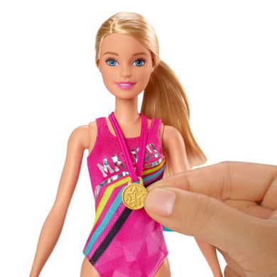 Barbie, Barbie pływaczka, zestaw z lalką i akcesoriami