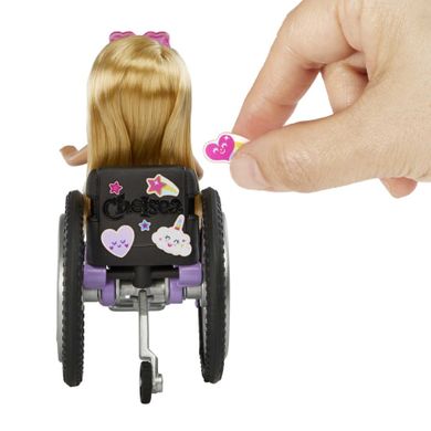 Barbie, Chelsea na wózku, zestaw z lalką i akcesoriami