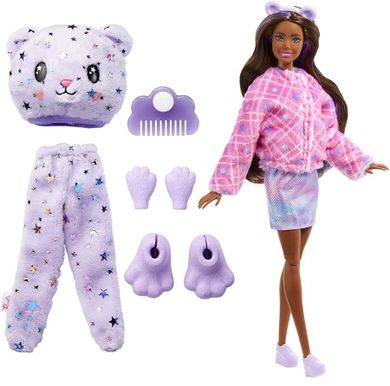 Barbie, Cutie Reveal, lalka miś z akcesoriami, seria 2