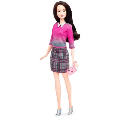 Barbie Fashionistas, Modne przyjaciółki, 36 Chic, Original, lalka z ubrankami, zestaw