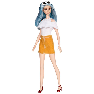 Barbie Fashionistas, Modne przyjaciółki, Blue Beauty, lalka Tall