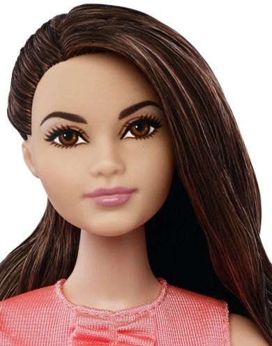 Barbie Fashionistas, Modne przyjaciółki, lalka Curvy, DMF28