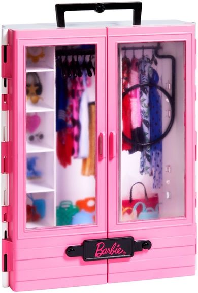 Barbie Fashionistas, Stylowa garderoba, zestaw akcesoriów dla lalki