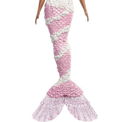 Barbie, lalka syrenka, różowe włosy