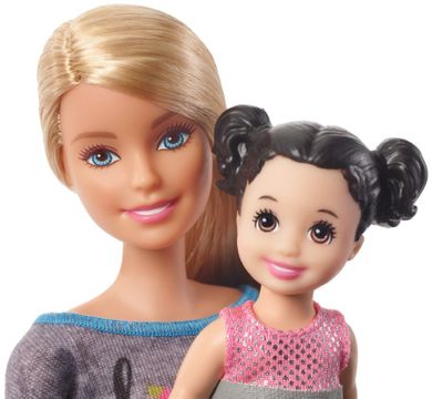 Barbie, Łyżwiarka, lalka, mini-laleczka i akcesoria