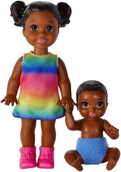 Barbie, Rodzeństwo, zestaw lalek, 2 szt.