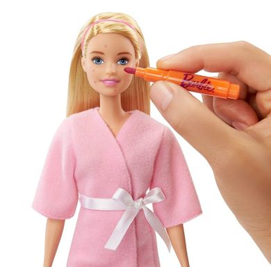 Barbie, Salon Spa, zestaw do zabawy z lalką i akcesoriami