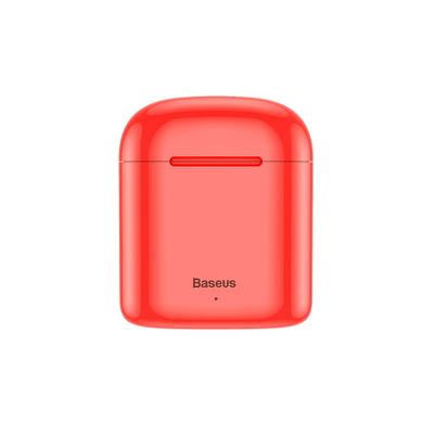 Baseus, słuchawki bluetooth TWS W09, czerwone