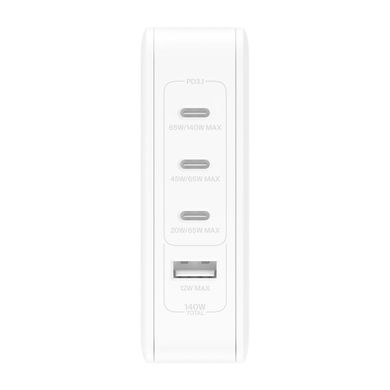 Belkin Ładowarka, 140w, 4-port Gan, biała