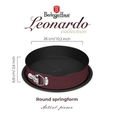 Berlinger Haus, tortownica, forma tytanowa, leonardo, 26 cm