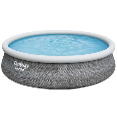 Bestway, basen ogrodowy rozporowy, zestaw 11w1, 457-107 cm