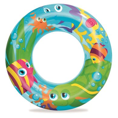 Bestway, koło plażowe do pływania dla dzieci, rybki i kraby, 56 cm