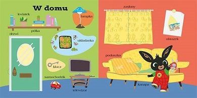 Bing. 100 słów. Książka z otwieranymi okienkami