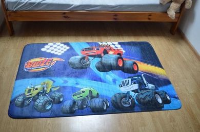 Blaze i Megamaszyny, dywan dla dzieci, ultra miękki, 100-150 cm