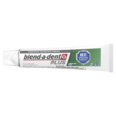 Blend-a-dent Plus Dual Protection Premium, klej do protez w kremie, 40 g