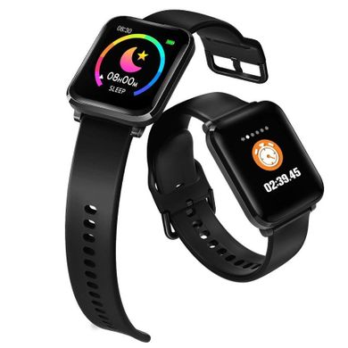 BlitzWolf, smartwatch, czarny