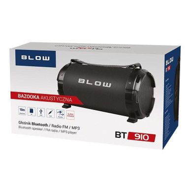 Blow, głośnik, Bazooka, BT910, czarny