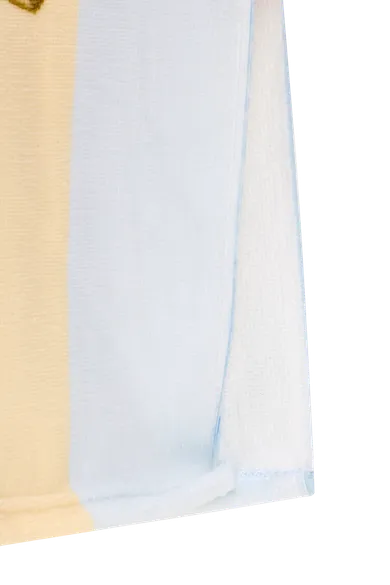 Bluey, okrycie kąpielowe, ponczo dwustronne, błękit, 50-100 cm