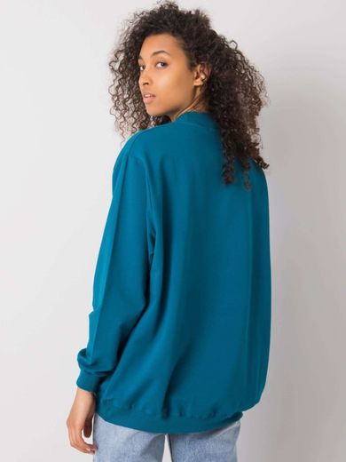Bluza damska, niebieska, Rue Paris