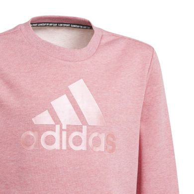 Bluza dziewczęca, różowa, Adidas Boss Crew