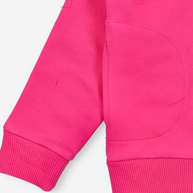 Bluza dziewczęca, rozpinana, różowa, By o Baby