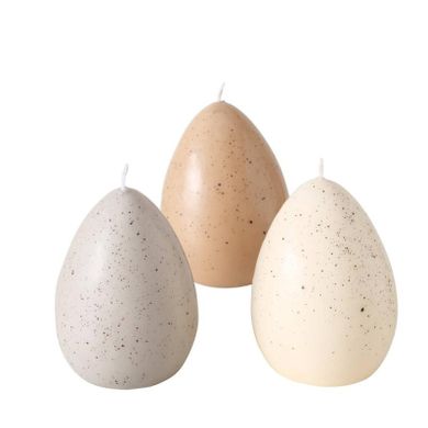 Boltze Home, świeca wielkanocna, Eggi, Ø 8 cm
