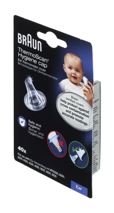 Braun, kapturki do termometru, LF 40