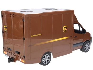 Bruder, Mercedes-Benz Sprinter UPS, pojazd z kierowcą i akcesoriami