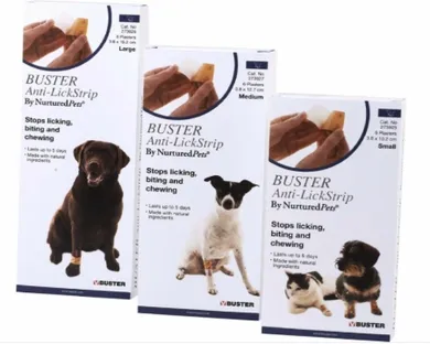 Buster, Anti-lick, naturalny plaster dla psa i kota S, 2 szt.