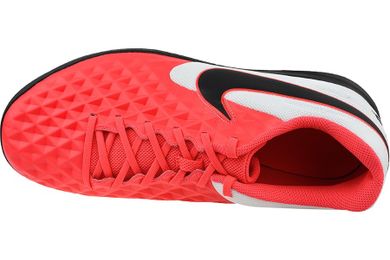 Buty piłkarskie męskie, halowe, czerwone, Nike Tiempo Legend 8 Club IC