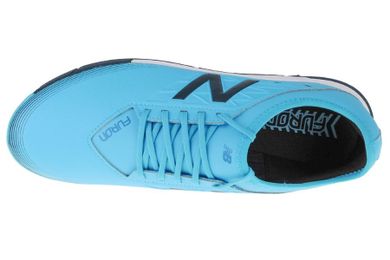 Buty piłkarskie męskie, turfy, niebieskie, New Balance Furon v5 Dispatch TF