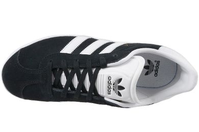 Buty sportowe chłopięce, czarne, Adidas Gazelle J
