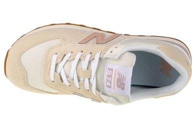 Buty sportowe damskie, beżowe, New Balance WL574NR2