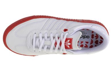 Buty sportowe damskie, białe, Adidas Sambarose W