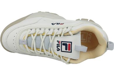 Buty sportowe damskie, białe, Fila Disruptor CB Low Wmn