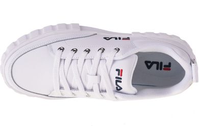 Buty sportowe damskie, białe, Fila Sandblast L Wmn