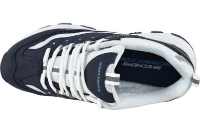 Buty sportowe damskie, biało-czarne, Skechers I-Conik