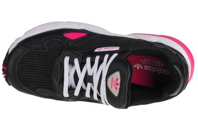 Buty sportowe damskie, czarne, Adidas Originals Falcon
