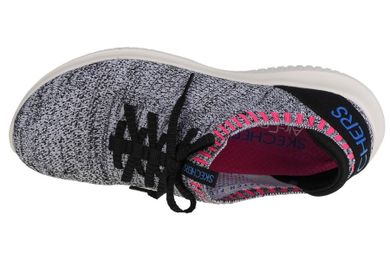 Buty sportowe damskie, szare, Skechers Ultra Flex-Rapid Attention