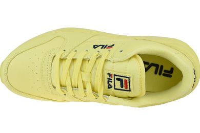Buty sportowe damskie, żółte, Fila Orbit CMR Jogger L Low Wmn