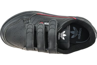 Buty sportowe dziecięce, czarne, Adidas Continental 80 K