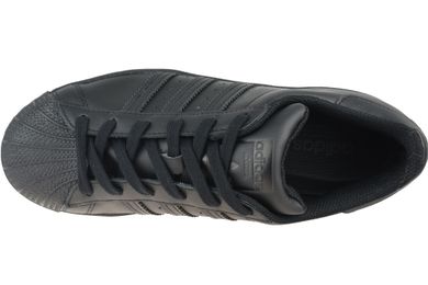 Buty sportowe dziecięce, czarne, Adidas Superstar J