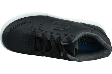 Buty sportowe dziecięce, czarne, świecące, Skechers Energy Lights
