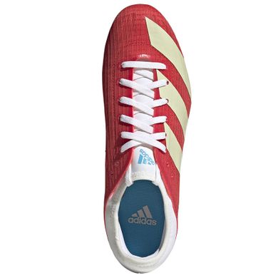 Buty sportowe, kolce, męskie, czerwone, Adidas Sprintstar