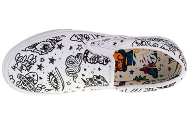 Buty sportowe męskie, białe, Vans Classic Slip-On