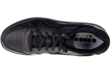 Buty sportowe męskie, czarne, Diadora Mi Basket Low
