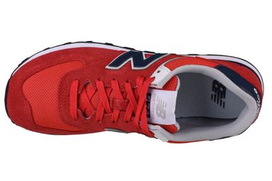 Buty sportowe męskie, czerwone, New Balance ML574SP2